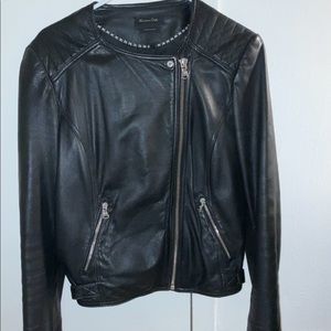 Massing Dutti premium leather jacket